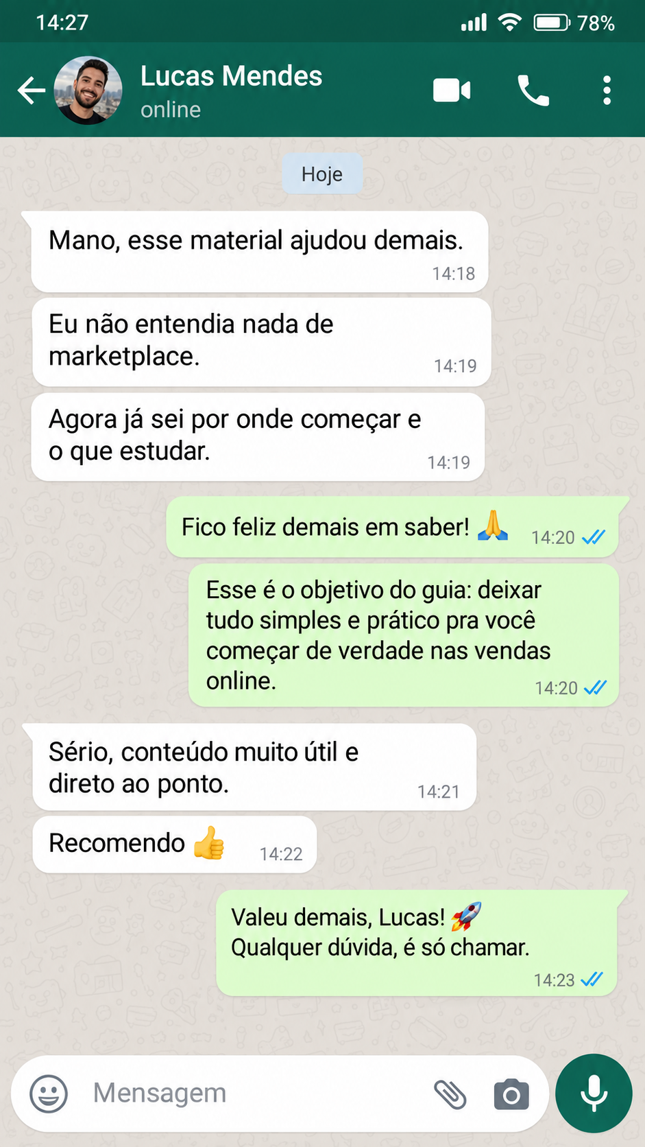 Feedback de Lucas Mendes
